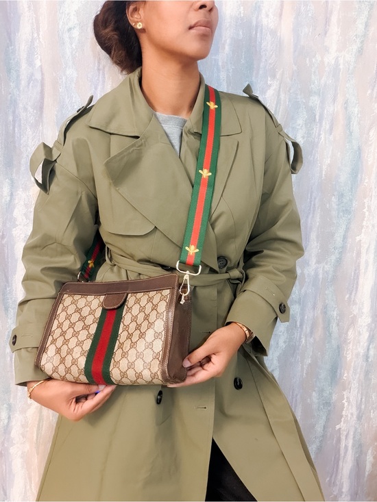 Gucci Handbags - GUCCI GG Sherry line crossbody bag ❤️💚
